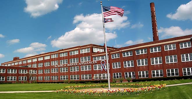 North Canton, OH: North Canton, until recently, was home to The Hoover Company, the vacuum cleaner manufacturer. Though the headquarters have moved, North Canton today is an R&D center and manufacturing site for the company.