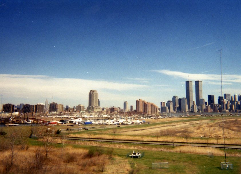 Jersey City, NJ: Taken From Liberty Science Center in Jersey City; Liberty State Park: Summer 1999