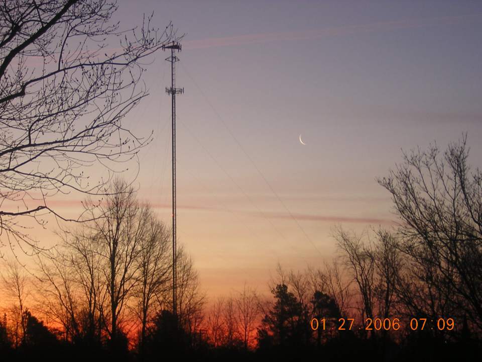 Gaffney, SC: Winter Sunrise in Gaffney 1-27-2006