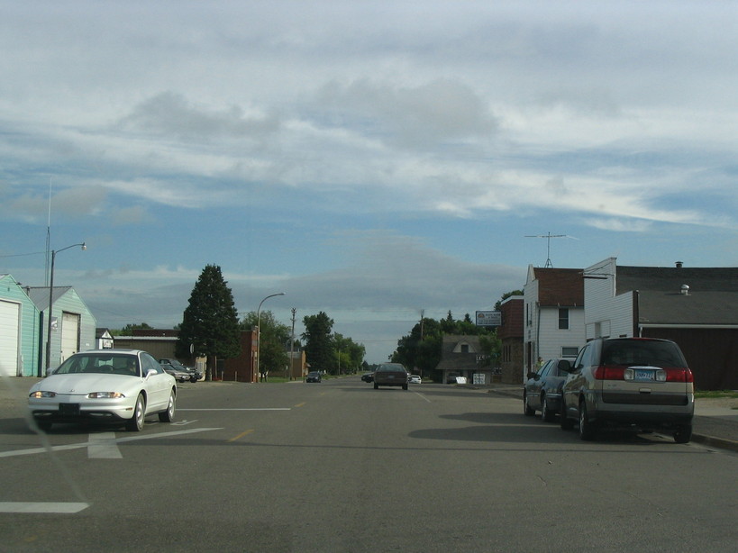 Audubon, MN main street photo, picture, image (Minnesota) at city