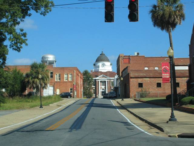 Blakely, GA: Early County Courthouse from River Road