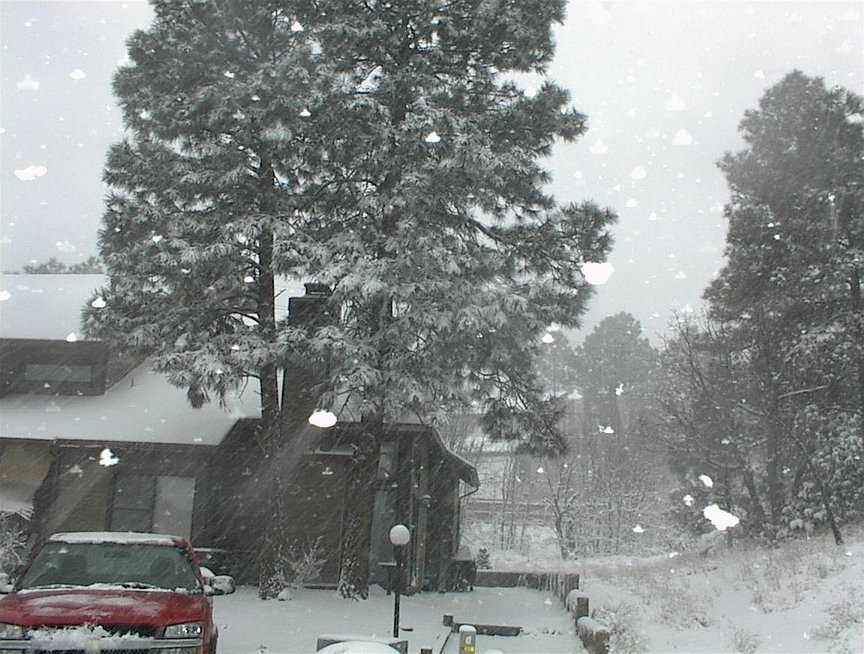 Flagstaff, AZ: Winter March 2006 snowstorm in Flagstaff
