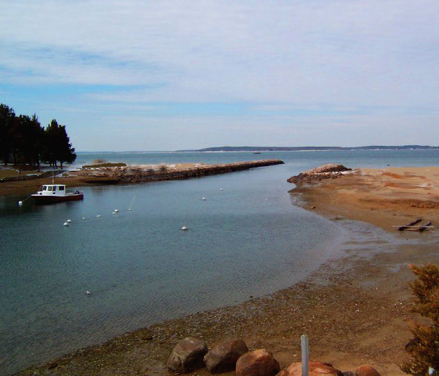 Pocasset, MA: A view from the mouth of the Pocasset River