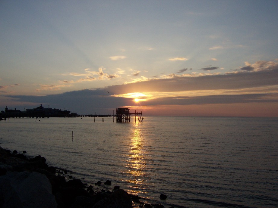 Cedar Key, FL: Sunrise over Cedar Key