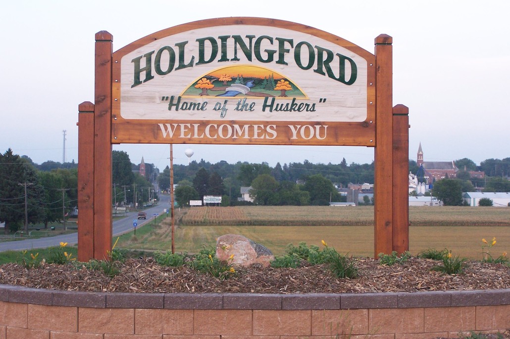 Holdingford, MN: "Welcome To Holdingford"