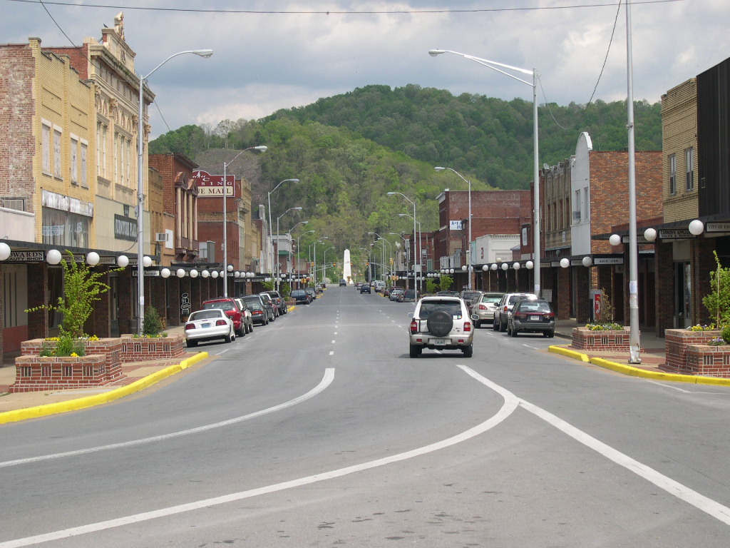 Elizabethton Tn Downtown Elizabethton Business District Photo