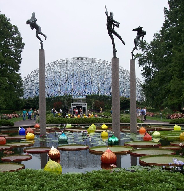 St. Louis, MO: The world-renowned Missouri Botanical Garden in St. Louis
