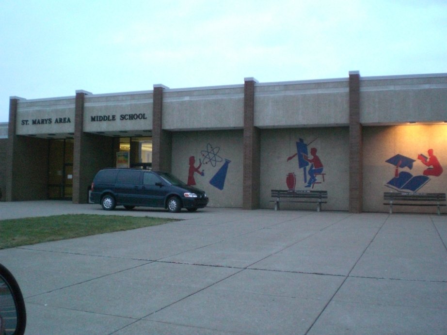 St. Marys, PA: St.Marys Area Middle School front