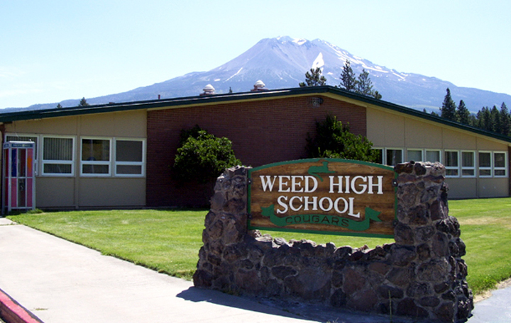 Weed, CA: Weed High School