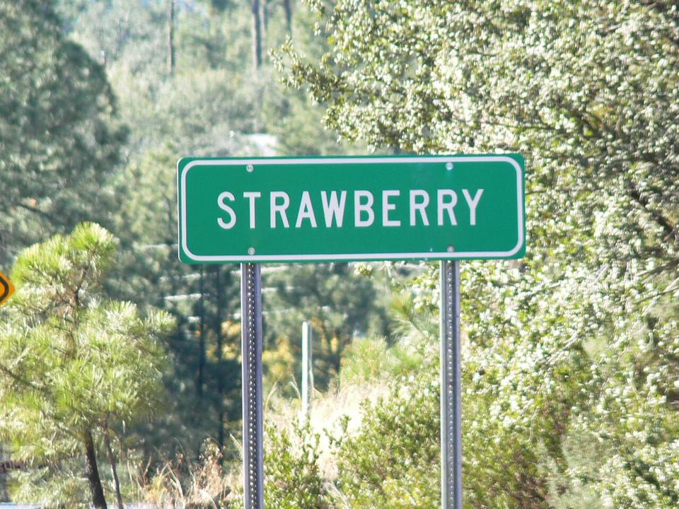 Strawberry, AZ: Entering Strawberry