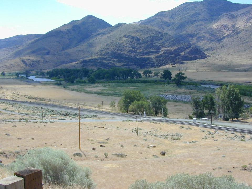 Fallon, NV: Truckee River West of Fallon