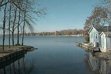 Lake Odessa, MI: Jordan Lake - Lake Odessa is located on this lake