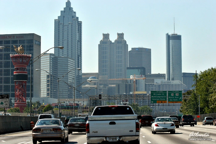 Atlanta, GA: Interstate 75/85 Downtown