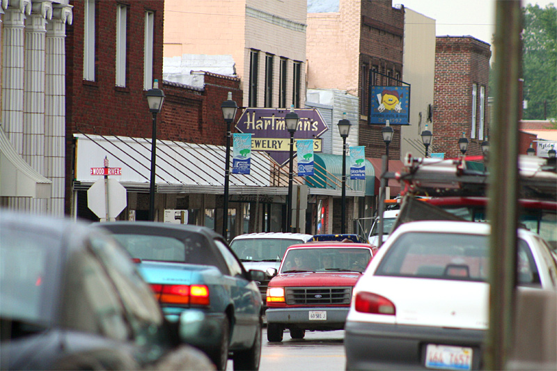 Wood River, IL: Downtown Wood River