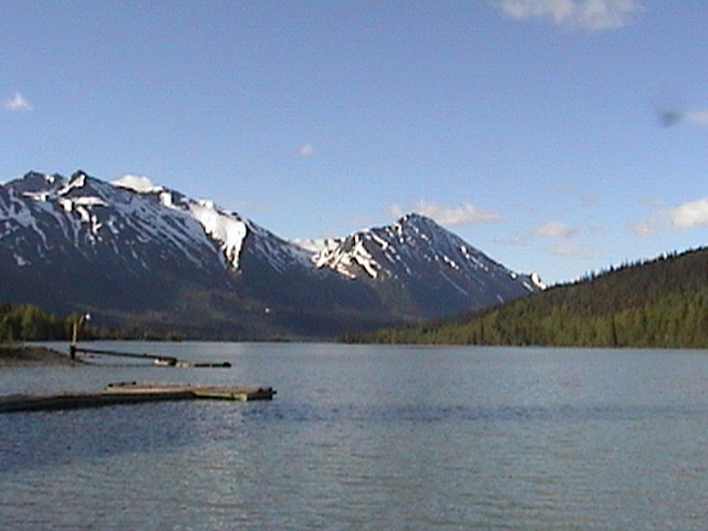 Moose Pass, AK: View from Trail Lake