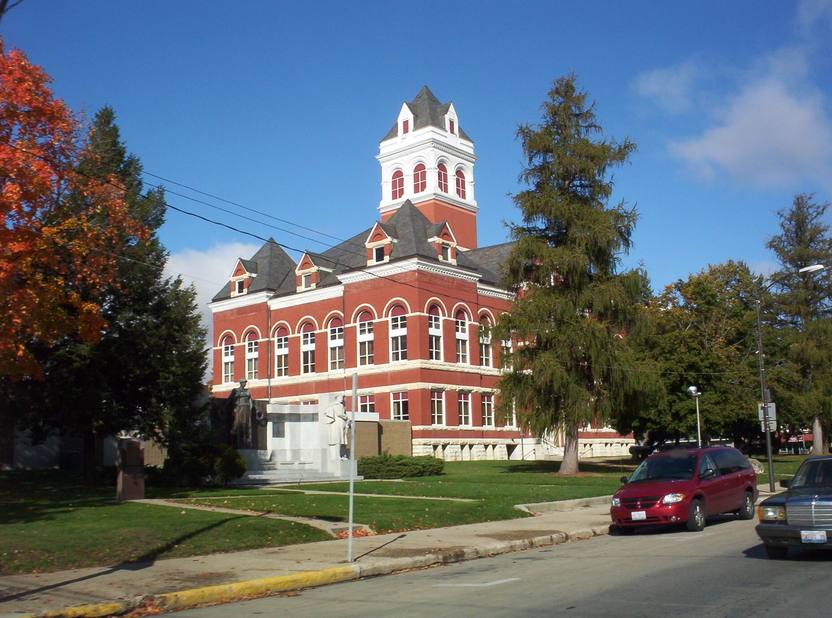 Oregon, IL: This is the Ogle County Courthouse built in 1892