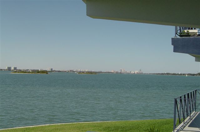 North Bay Village, FL: View from Biscayne Bay Club apartments at Harbour Island