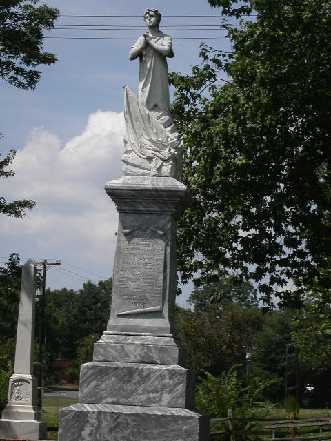 Fort Mill, SC: Monument at Confederate Park