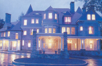 Elkins, WV: Graceland Mansion, on campus of D&E