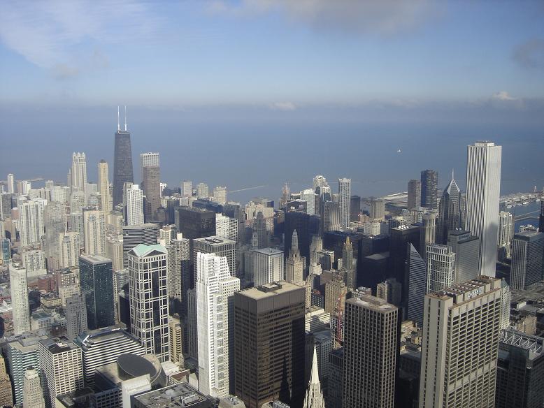 Chicago, IL: View from Sears Tower - Looking towards NE