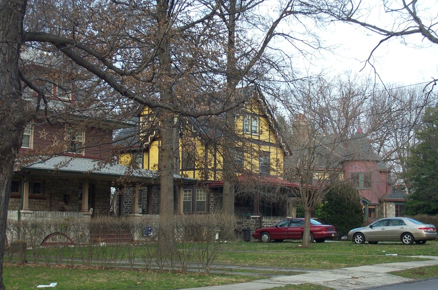 Lansdowne, PA: Houses on Greenwood Avenue in Lansdowne's historic district.