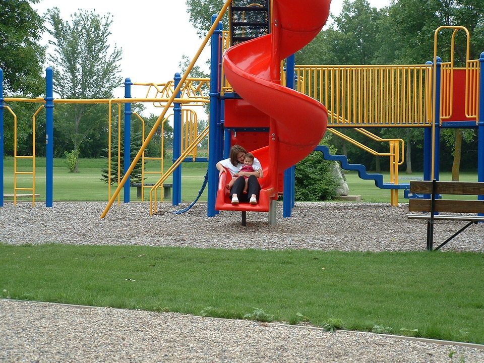 Neche, ND: Neche Park, Memorial Day 2002