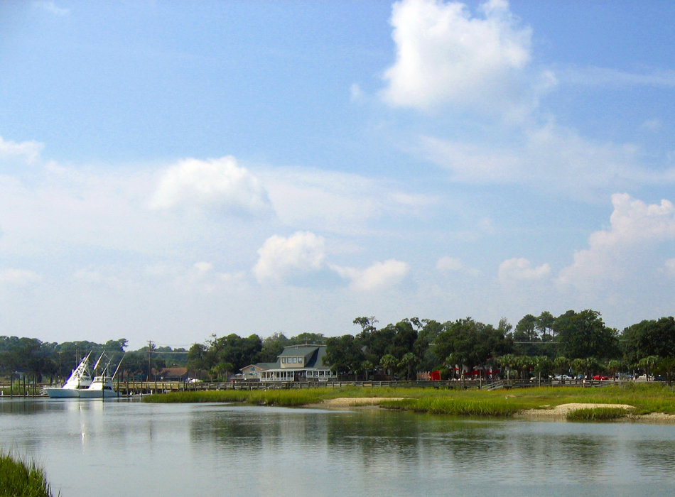 Murrells Inlet, SC: The Yachts in the inlet waterway in Murrells Inlet.