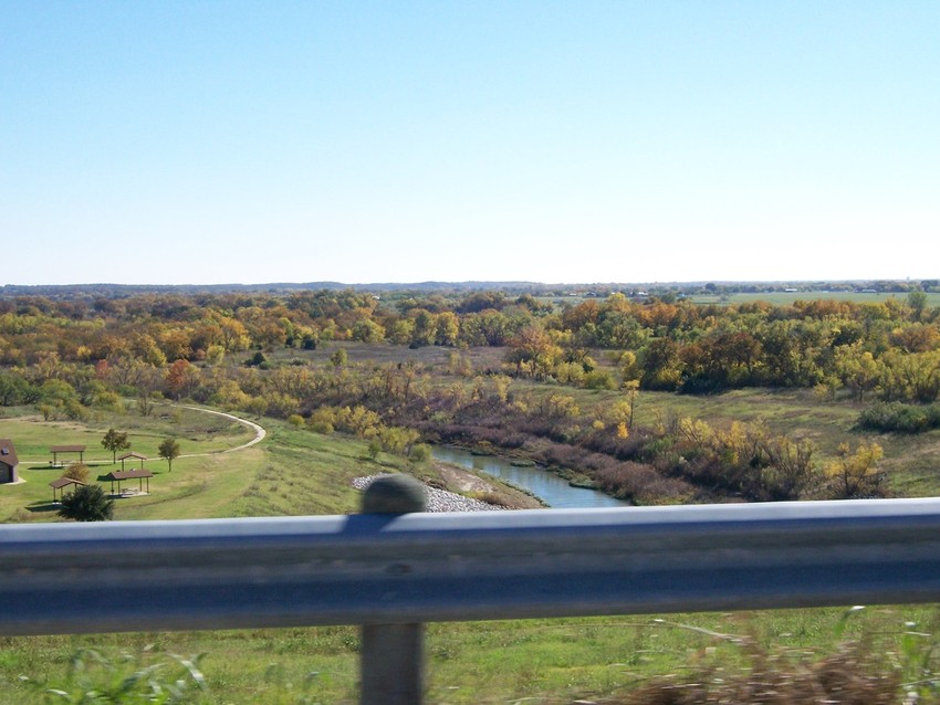 Pilot Point, TX From Lake Ray Roberts Dam photo, picture, image