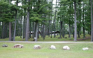 Wausaukee, WI: Evergreen Park pavilion area