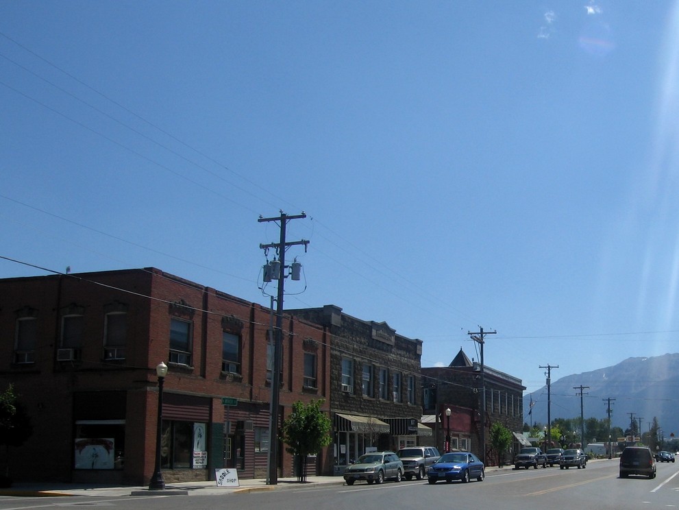 Enterprise, OR Downtown Enterprise... photo, picture, image (Oregon