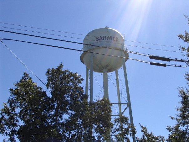Barwick, GA: water tower