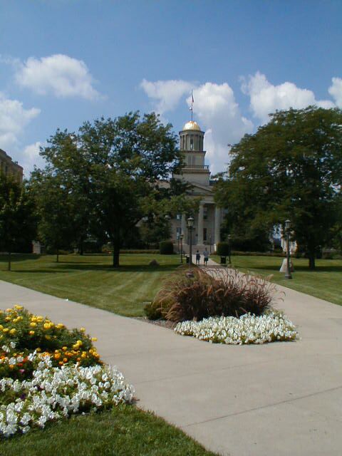 Iowa City, IA: Old Capitol, Iowa's capitol until 1857 when it became part of the University of Iowa.