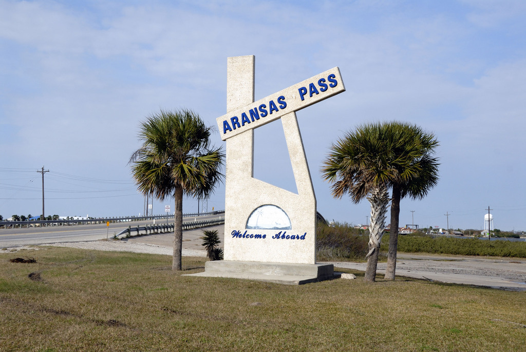 Aransas Pass, TX: Aransas Pass "Welcome Aboard"