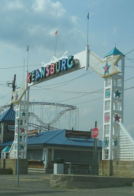 Keansburg, NJ: Entrance to Keansburg Amusement Park