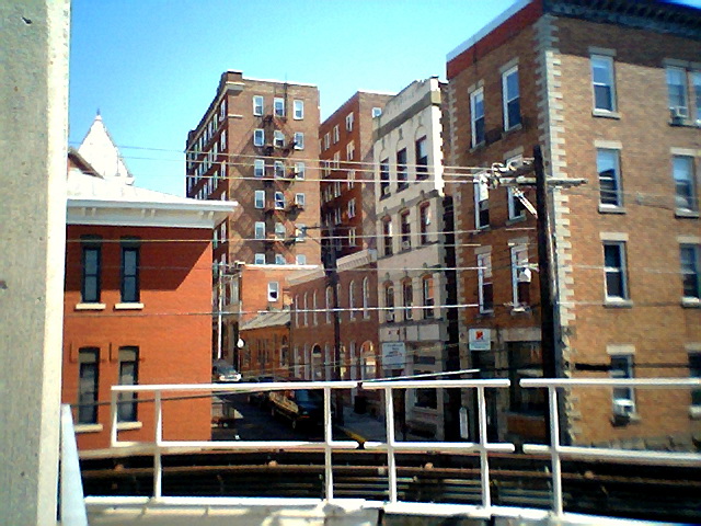 Morgantown, WV: View from downtown PRT station