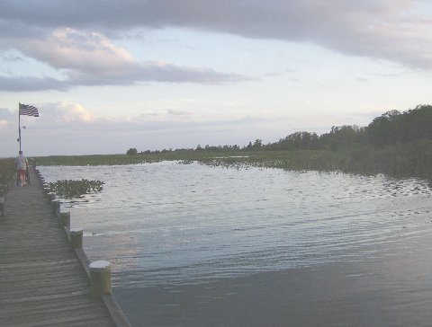 Sebring, FL: Dock out at Lake Istokpoga Park on 98, Sebring