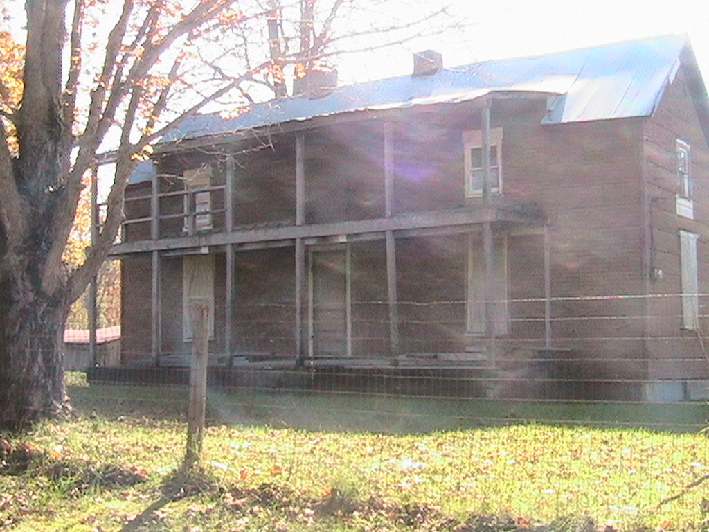 Elizabethtown, IL: home built in 1837 when first settled in Elizabethtown Illinois