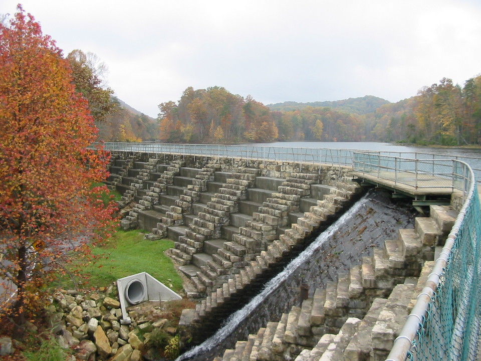 Kingsport, TN Dam at Bays Mountain Park photo, picture, image