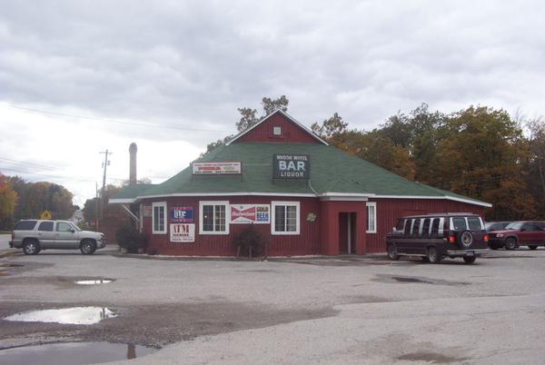 Ossineke, MI: The Wagon Wheel in the heart of Ossineke.