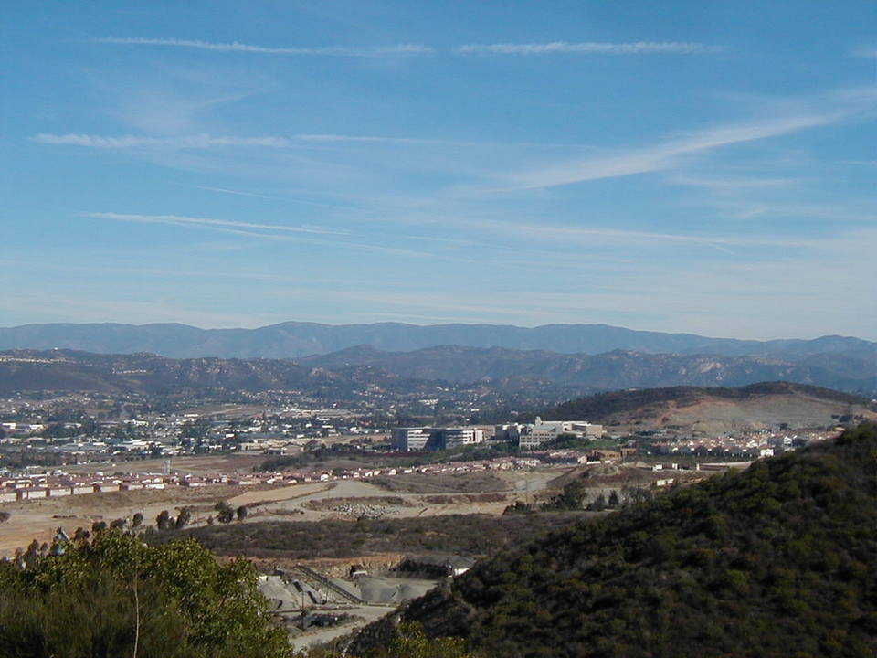 San Marcos, CA: Taken from Discovery Hills, looking East toward CSUSM
