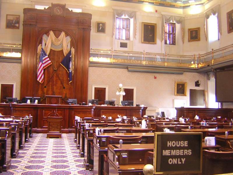 Columbia, SC: House of Representatives, inside the Statehouse