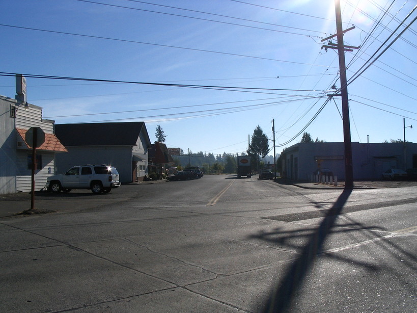 Custer, WA: Main Street Custer