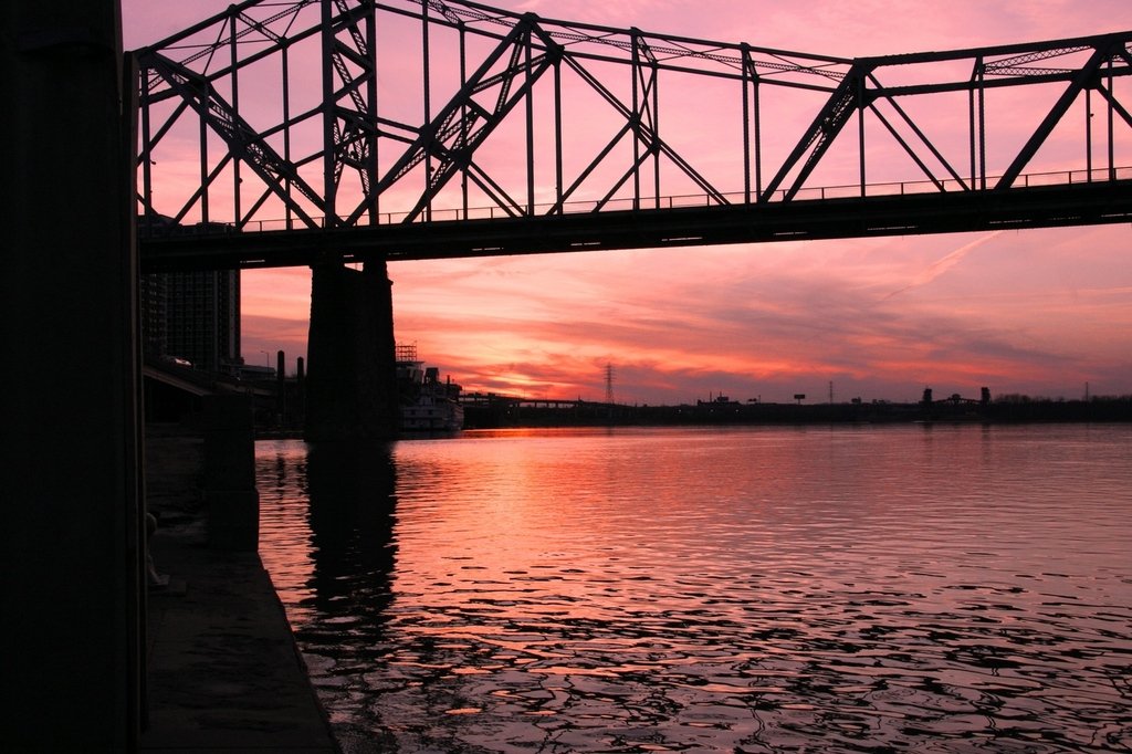 Louisville, KY: Ohio River, Louisville. KY