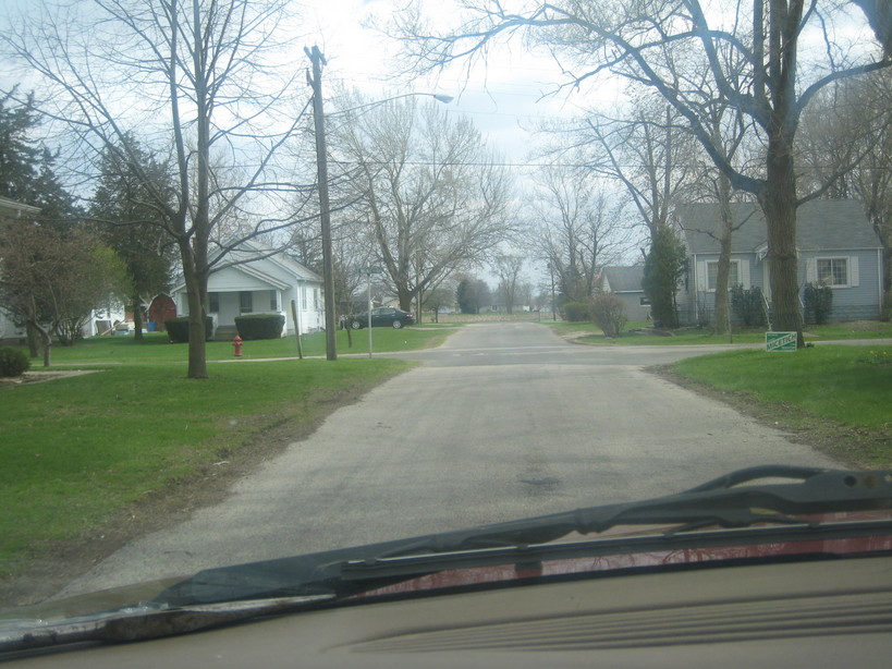 Coal City, IL: just a street in coal city