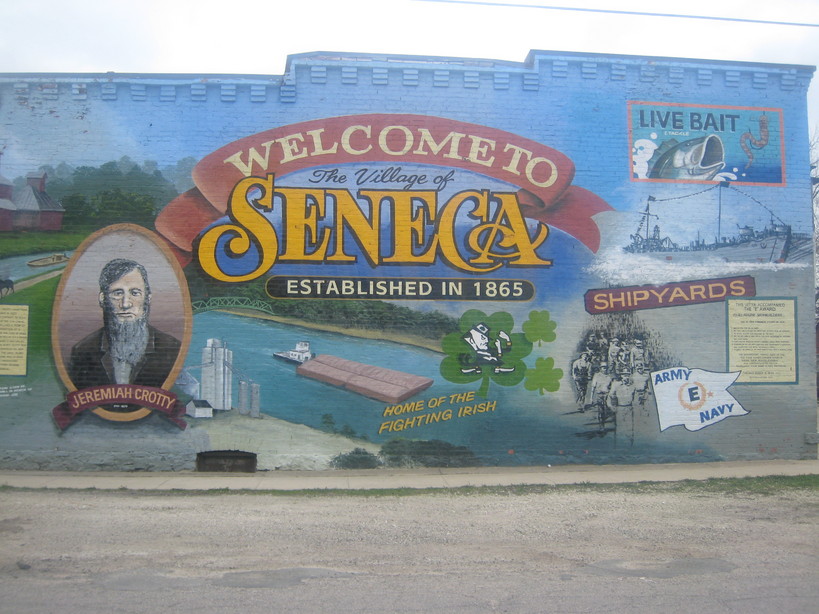 Seneca, IL: mural