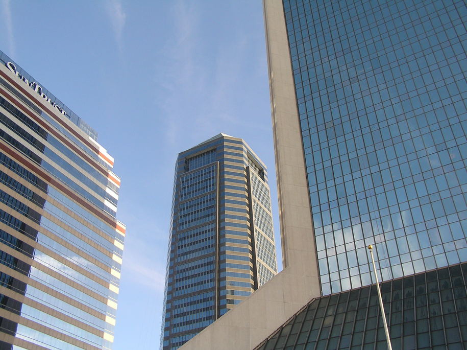 Jacksonville, FL Downtown Towers photo, picture, image (Florida) at