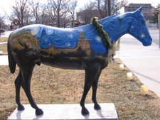 Amarillo, TX: Starry Night Horse