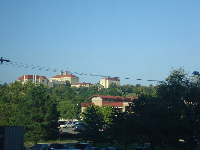Lawrence, KS: View of campus