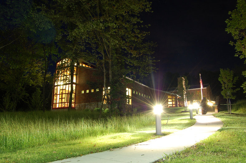 Lodi, OH: Lodi Library shortly after construction finished