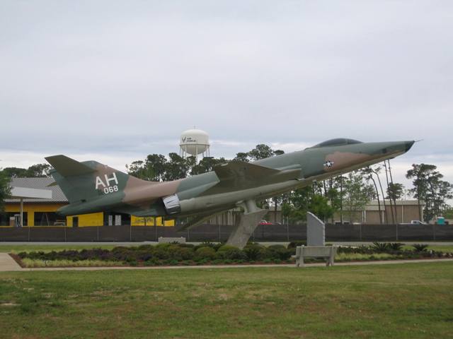 Biloxi, MS: Aircraft static display, Keesler AFB